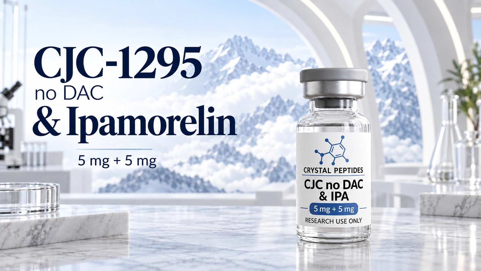 CJC-1295 und Ipamorelin: Zwei Signalwege, keine nachgewiesene Kombination