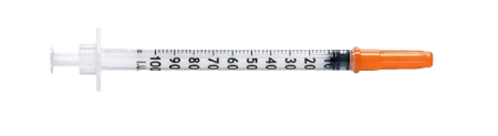 1.0ml (100 Einheiten) Spritze